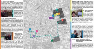 walking tour brochure